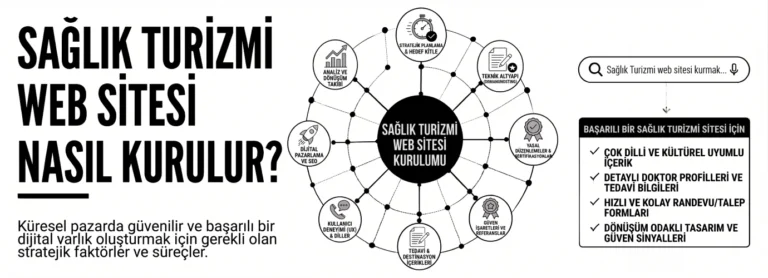 sağlık turizmi web sitesi nasıl kurulur