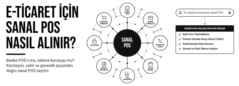E-ticaret için sanal pos nasıl alınır?
