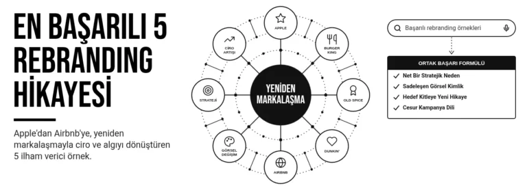 En başarılı 5 rebrandıng hikayesi