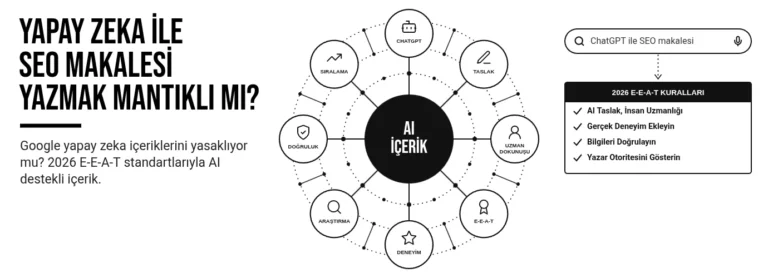 Yapay zeka ile seo makalesi yazmak mantıklı mı?